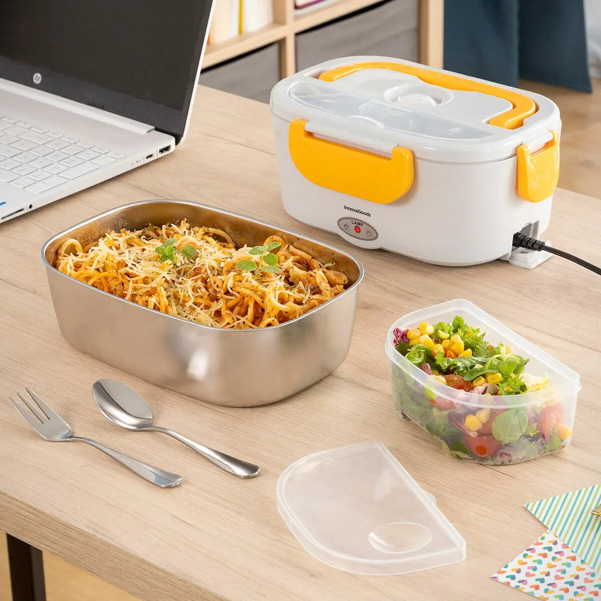 Elektrische Essensbox für das Büro und das Auto InnovaGoods Lunffi