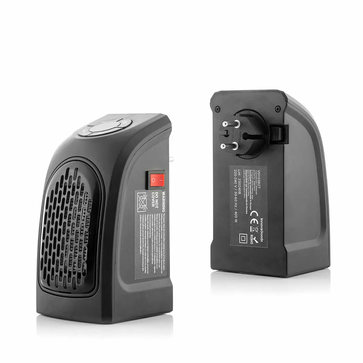 Mini chauffage portable pour prise InnovaGoods Heatpod Mini chauffage portable pour prise InnovaGoods Heatpod