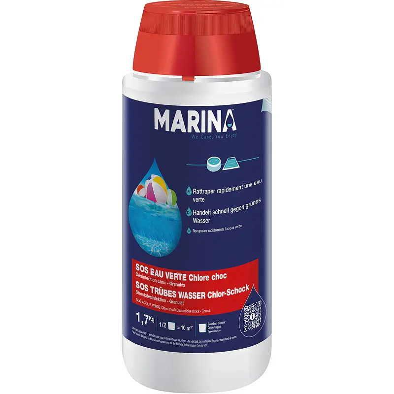 Producto de mantenimiento piscina SOS agua verde Innovative Water Care