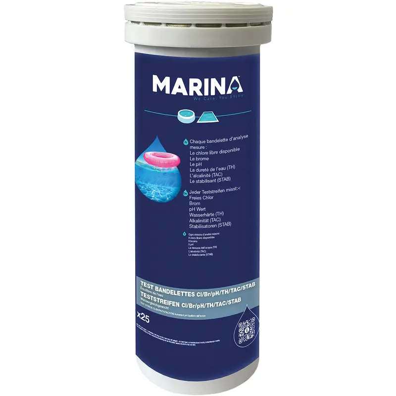 Pool maintenance test strips Innovative Water Care (x25)