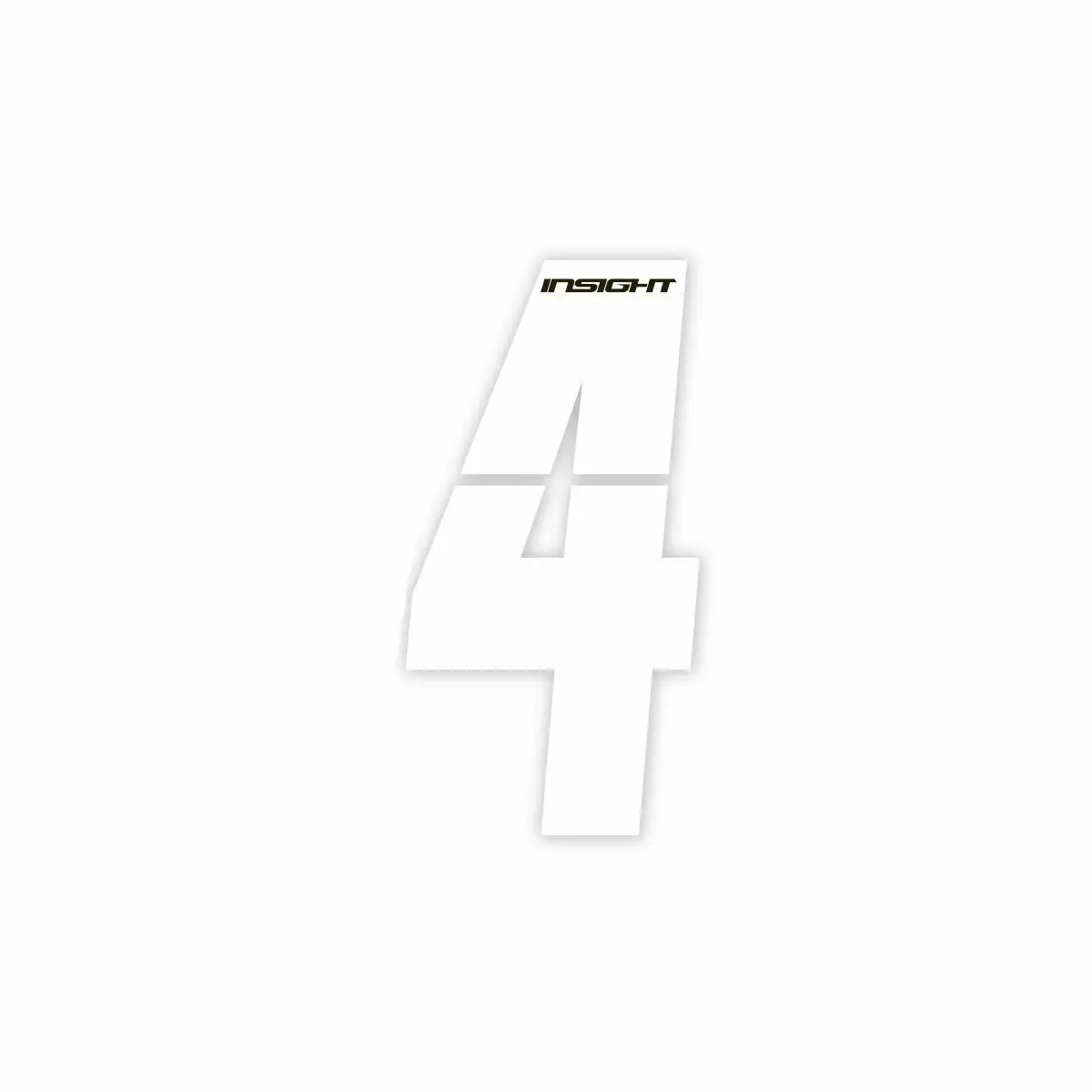 Frame plaatnummer pack Insight 4