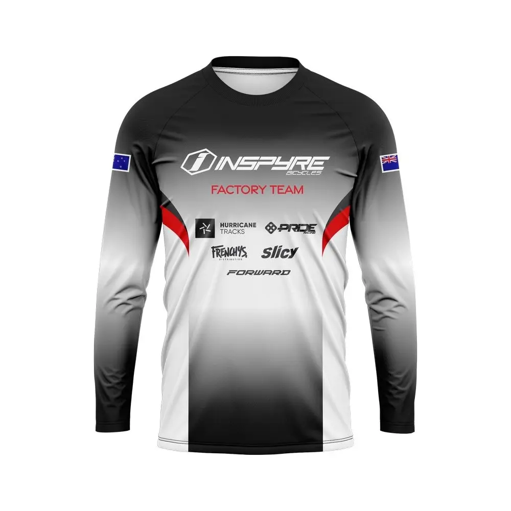 Maglia a maniche lunghe replica della squadra Inspyre Bias
