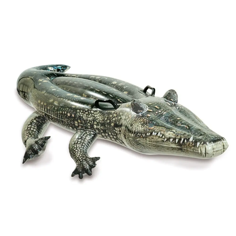 Baby alligator luchtbed Intex
