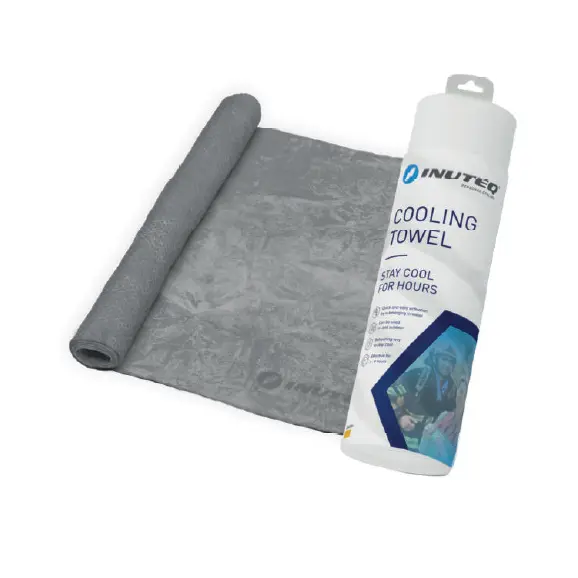 Inuteq Grau Body Towel, Kühl-Tuch - Einheitsgröße - Image 2
