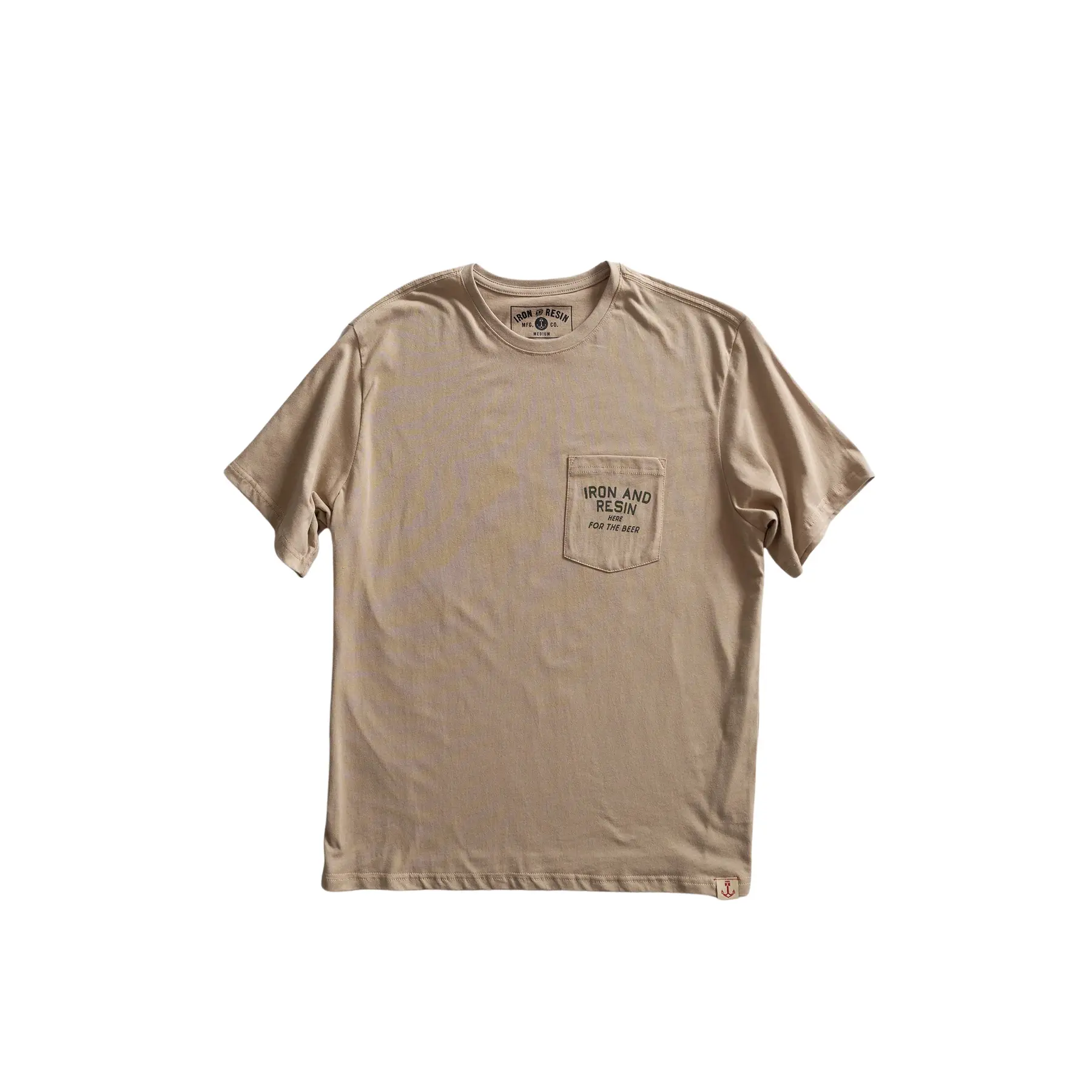 T-shirt Iron & Resin Here For The Beer