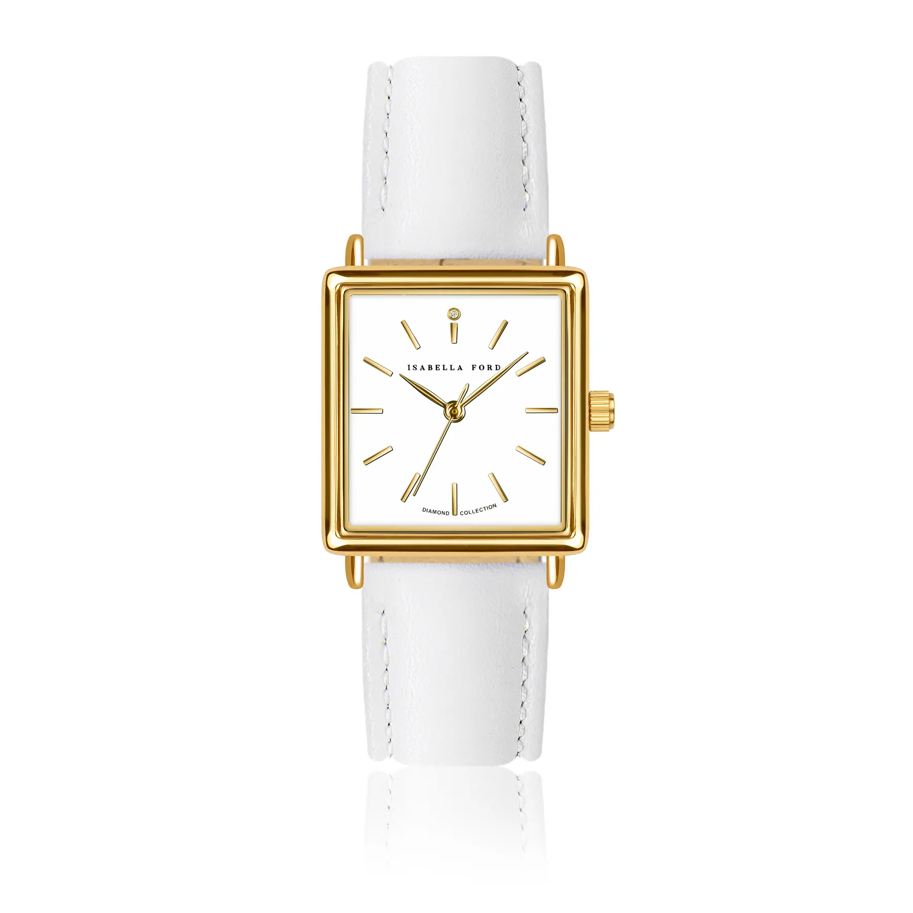 Lederuhr Damen Isabella Ford Charlotte