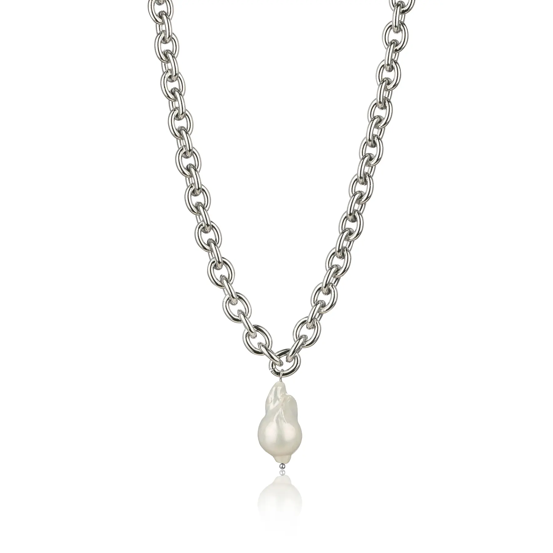 Halskette für Frauen Isabella Ford Chloe White Pearl