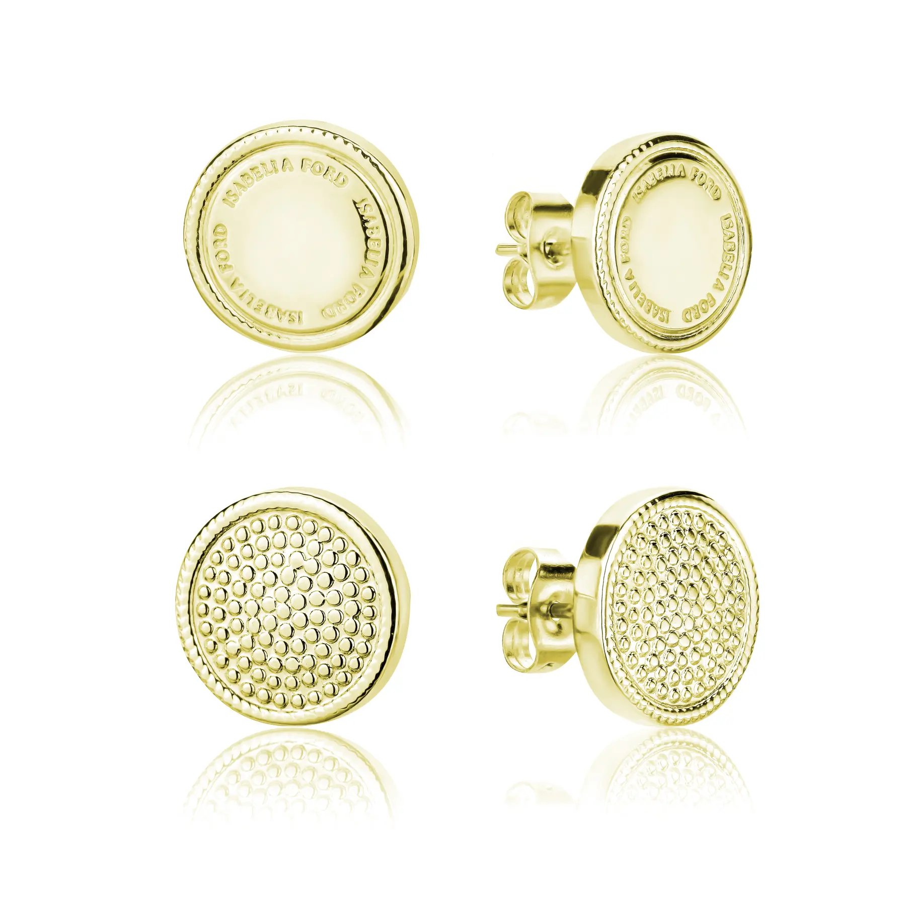 Set aus 2 Paar Damenohrringen Isabella Ford Olivia