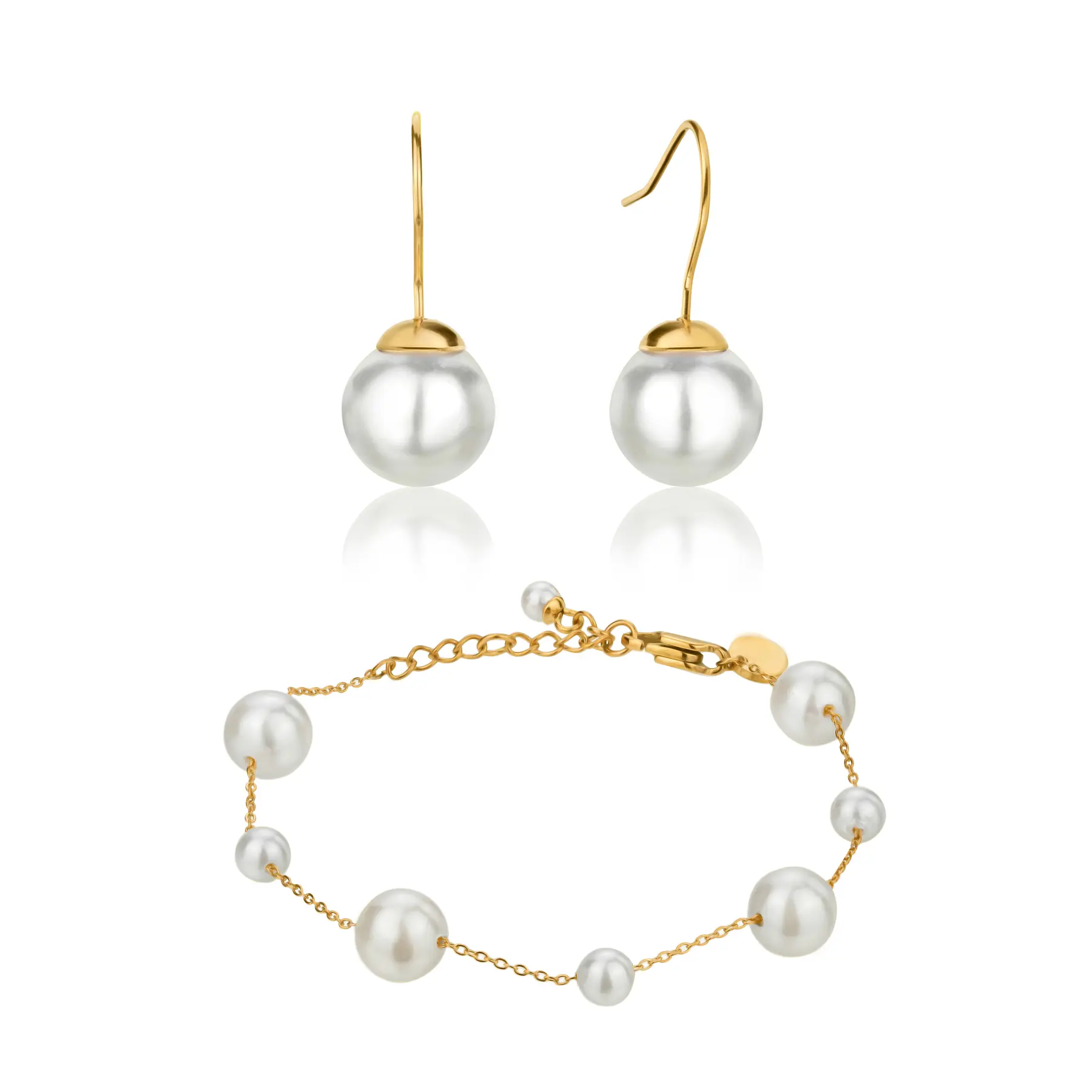 Armband und Ohrringe für Frauen Isabella Ford Linda Pearl