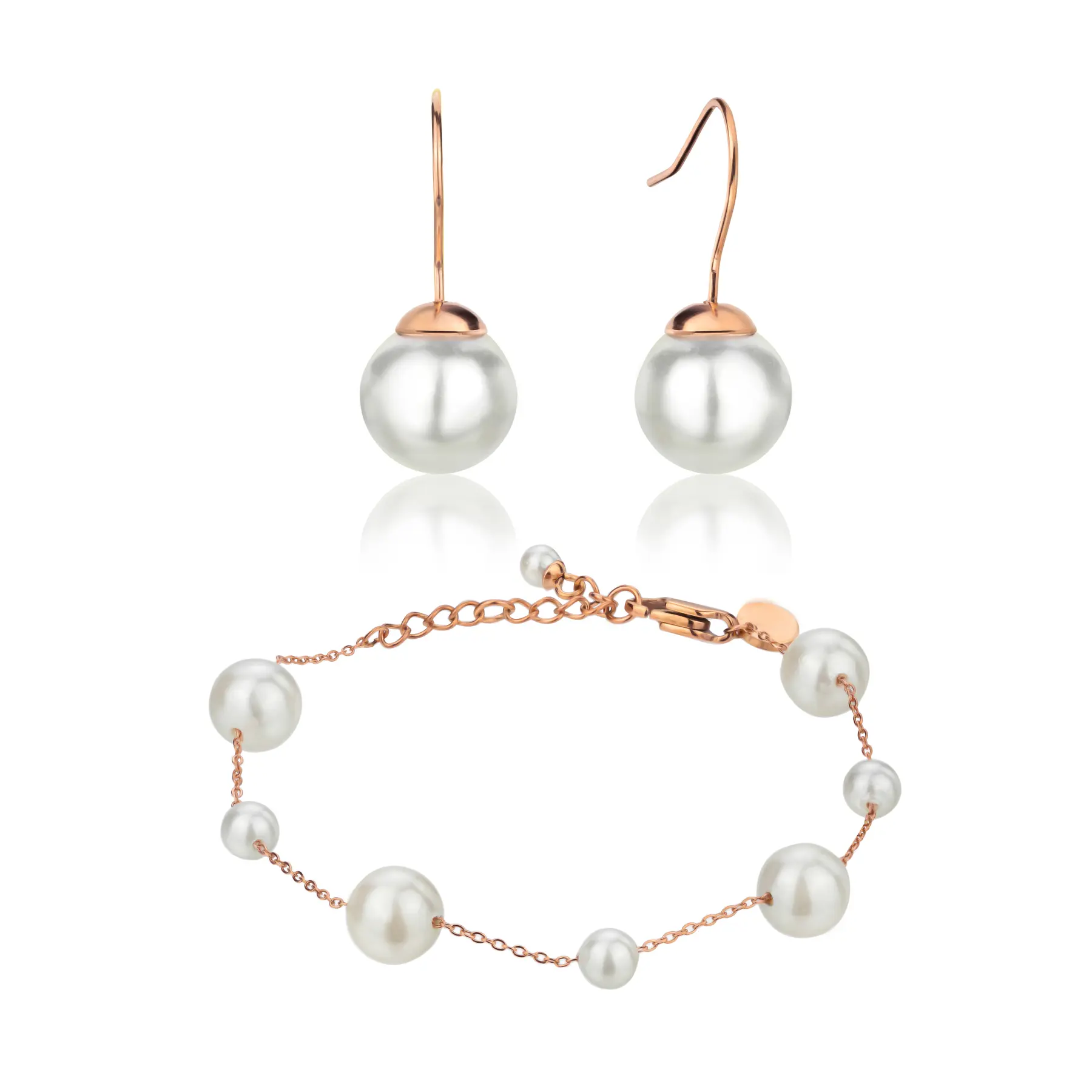Armband und Ohrringe für Frauen Isabella Ford Linda Pearl