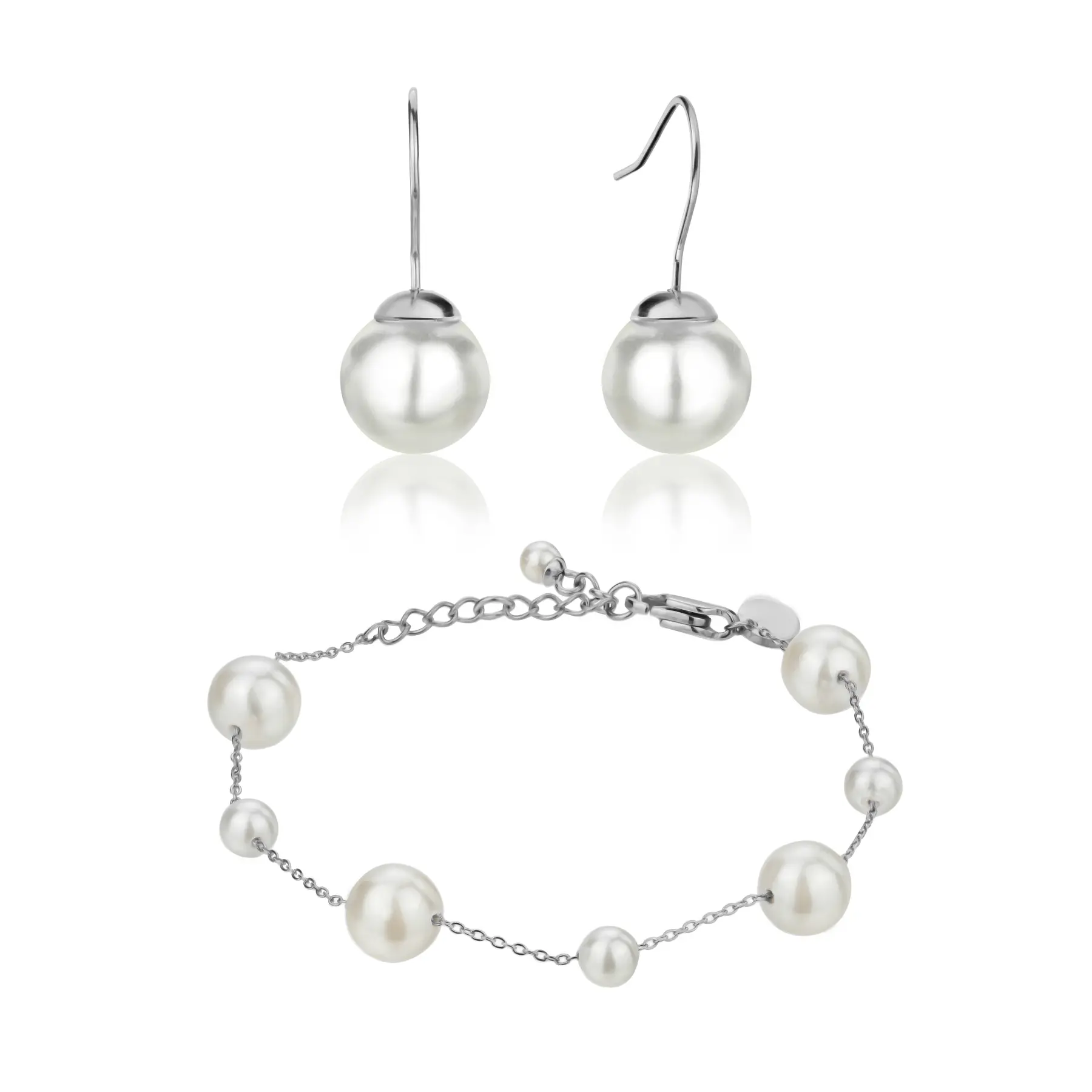 Armband und Ohrringe für Frauen Isabella Ford Linda Pearl