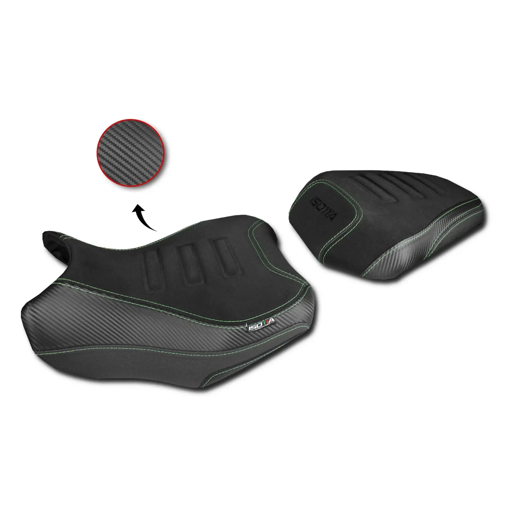 Motorrad-Sattelbezug Isotta Benelli TRK 702/TRK 702 X