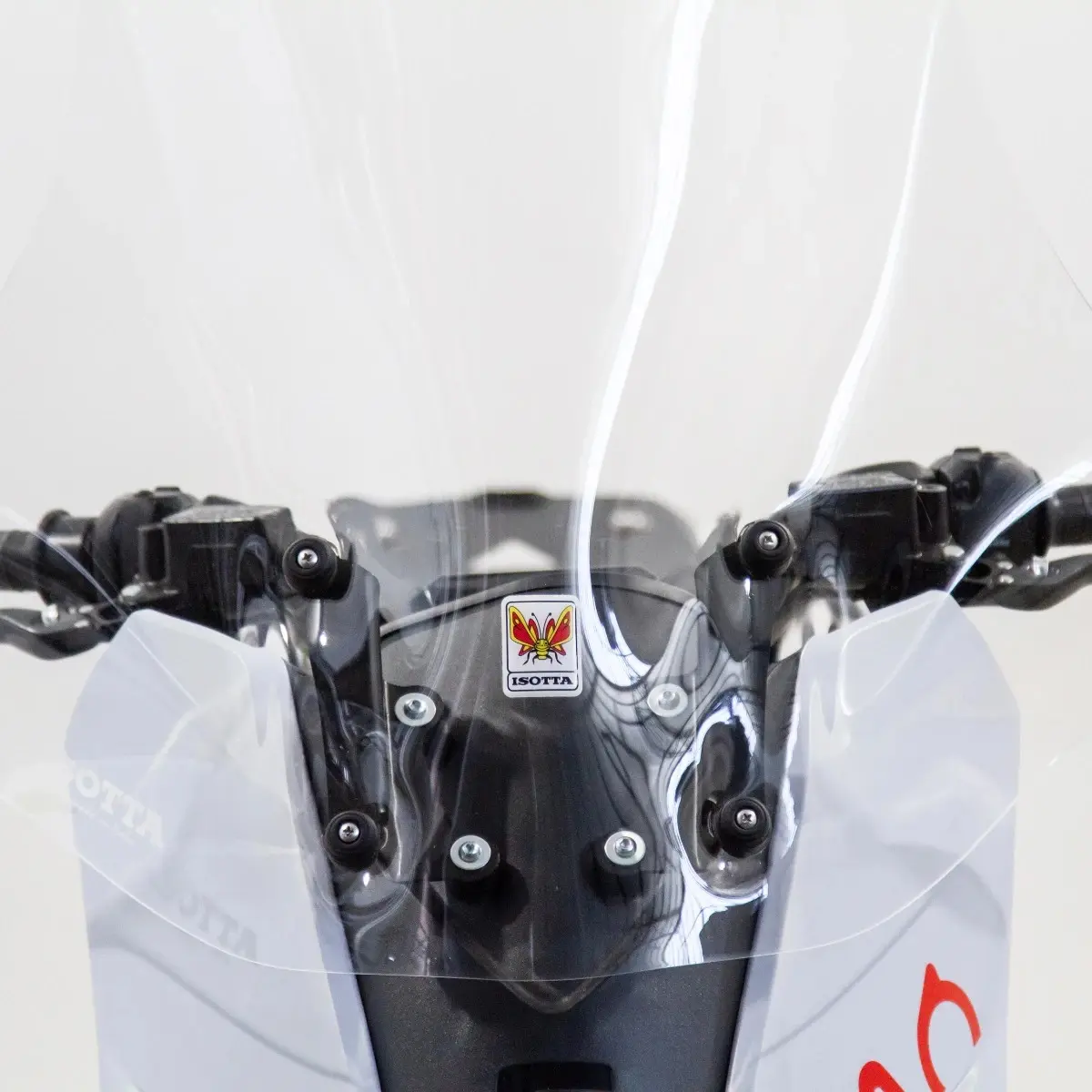 Hochschutz-Scooter-Windschutzscheibe Isotta Seat MO/Silence S01