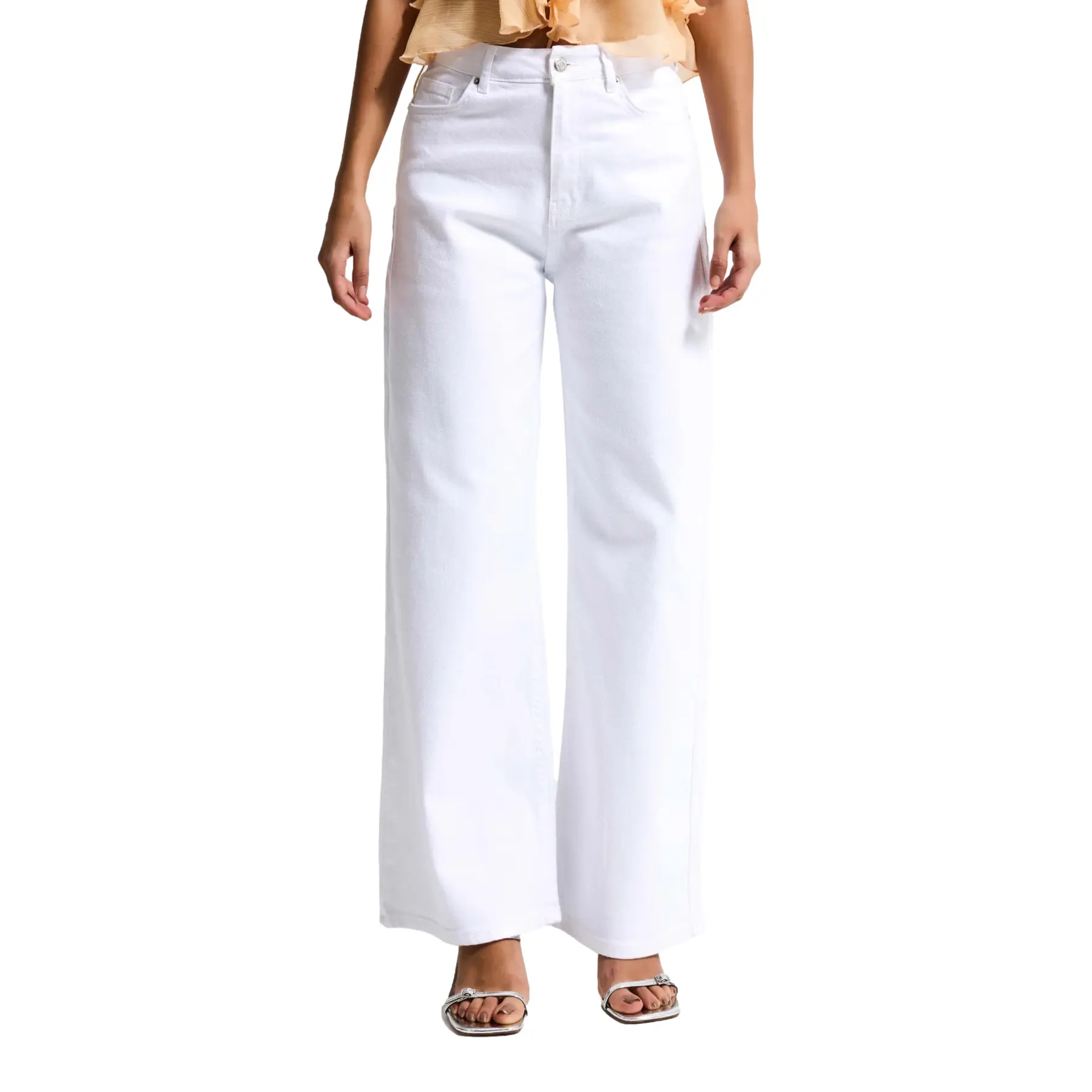 Jeans a gamba larga donna