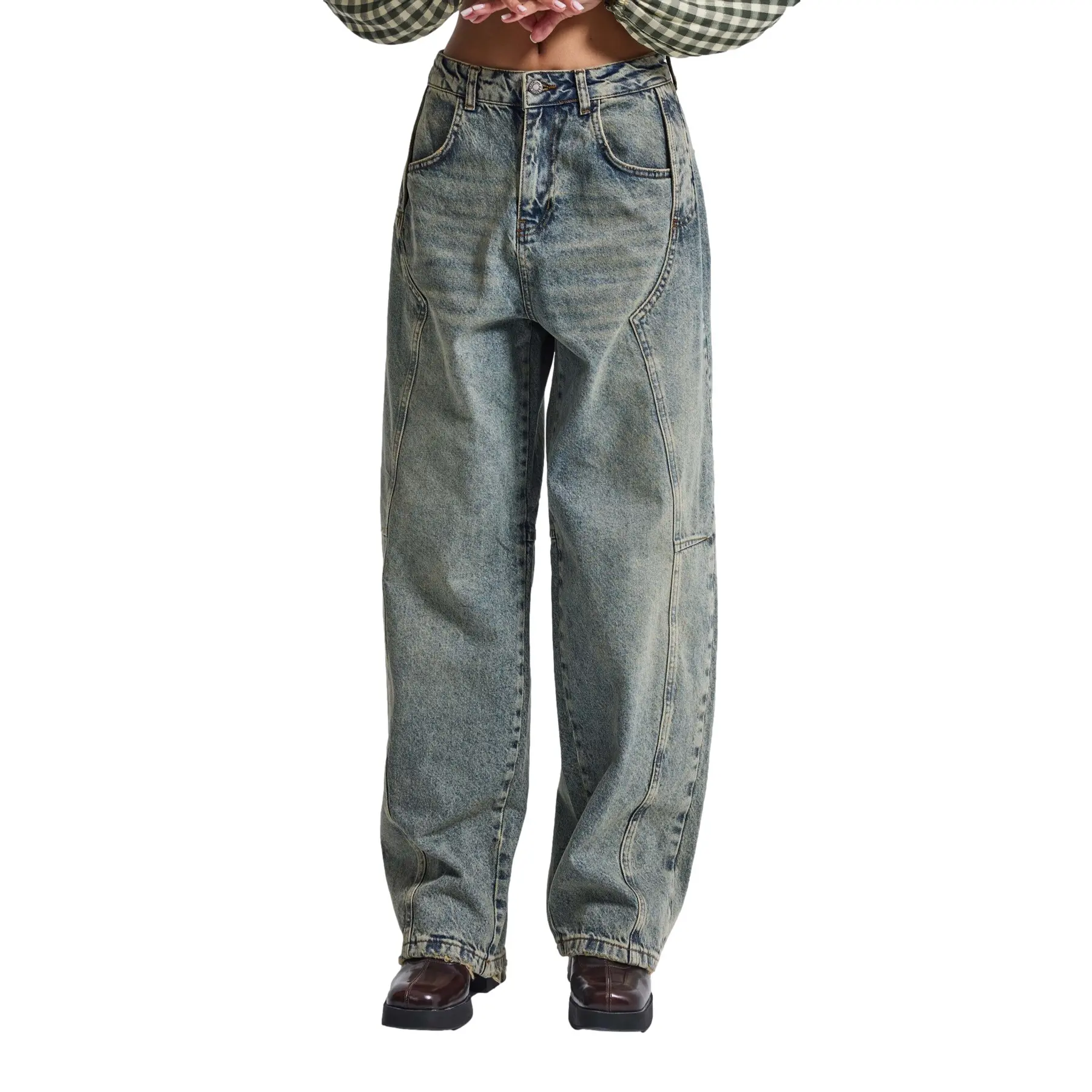 Jeans tapered donna  Barrel
