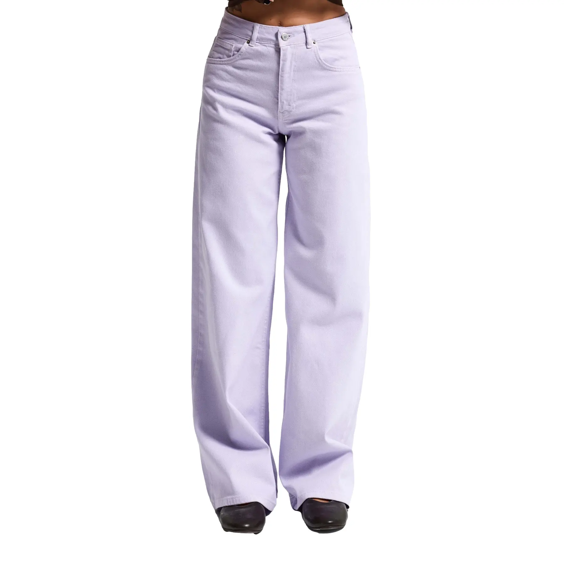 Jeans a gamba larga donna