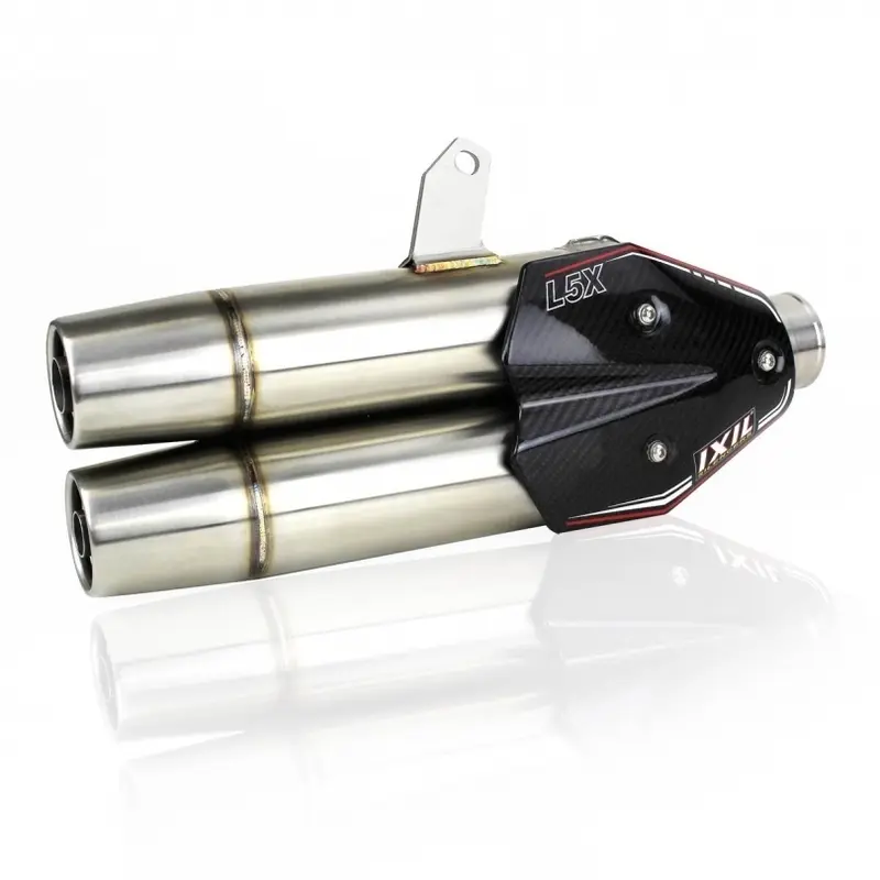 Silenziatore per moto Ixil Dual Hyperlow L5X Kymco AK 550 - XK0350XS