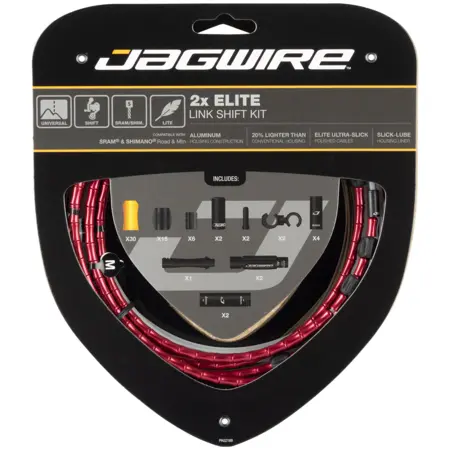 Derailleur kabel kit Jagwire 2X Elite