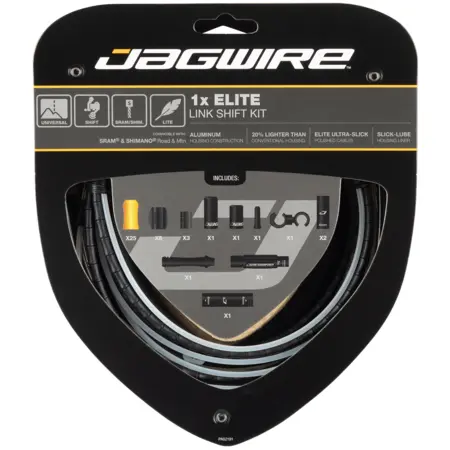 Derailleur kabel kit Jagwire 1X Elite