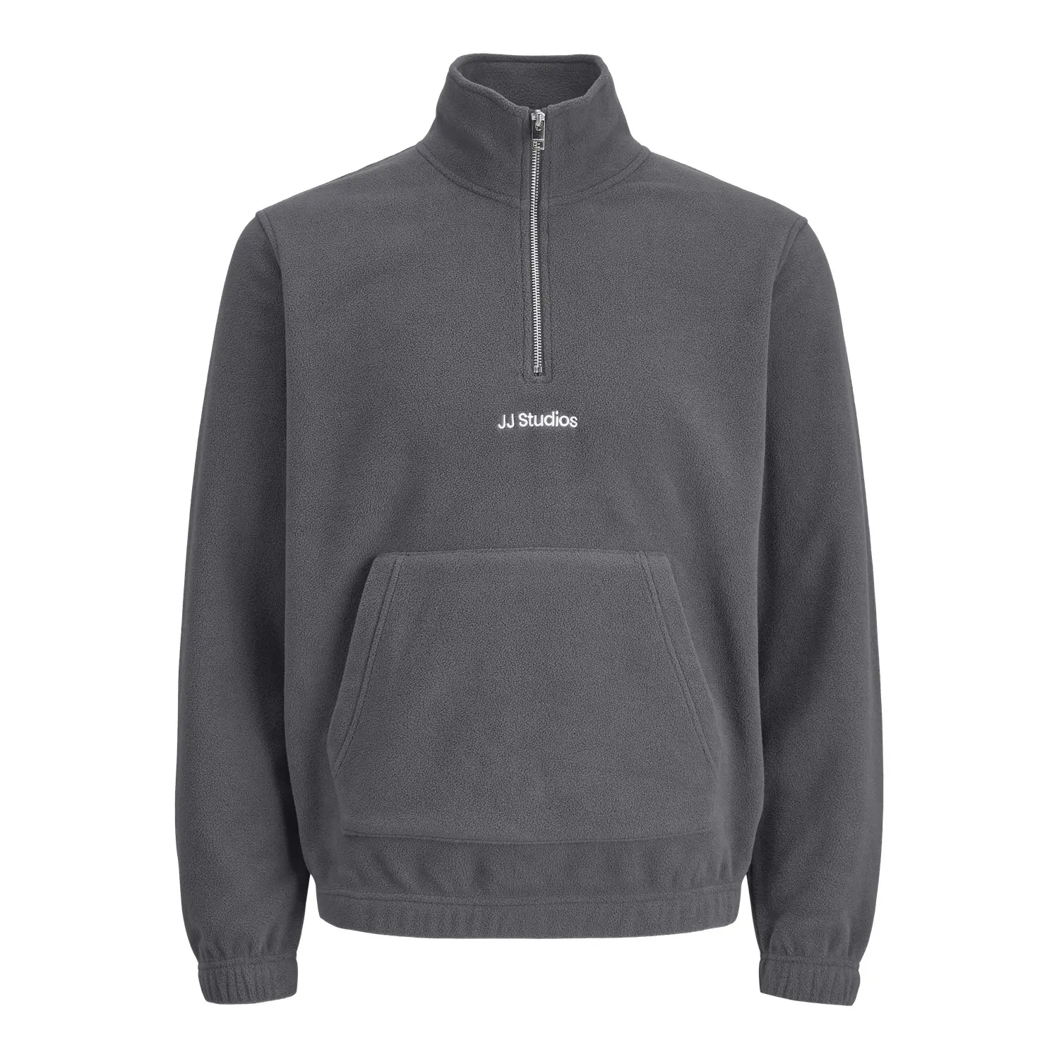 Jack & Jones Gris 1/2 Zip Sweatshirt Soho
