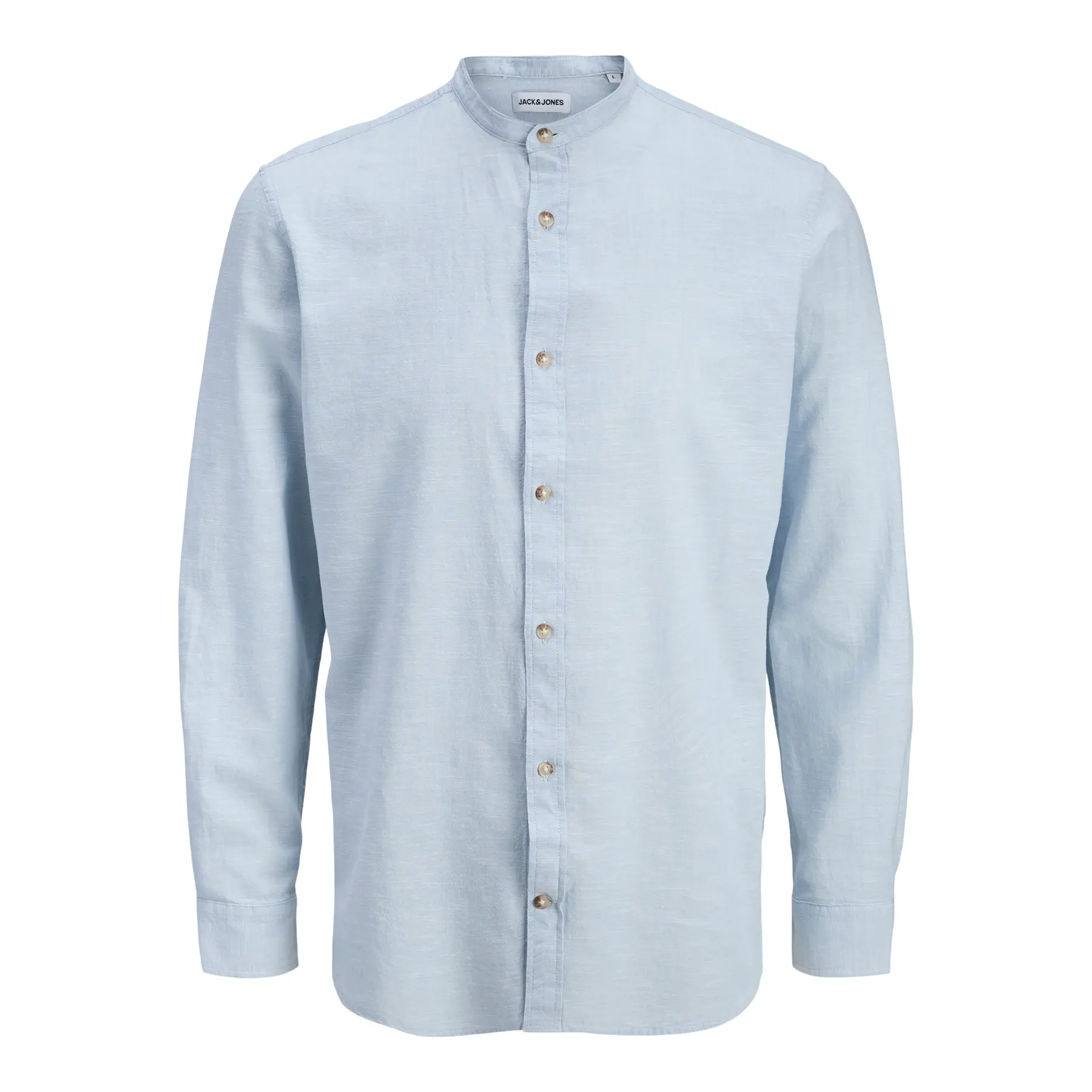 Camicia a maniche lunghe con bottone Jack & Jones Summer Linen
