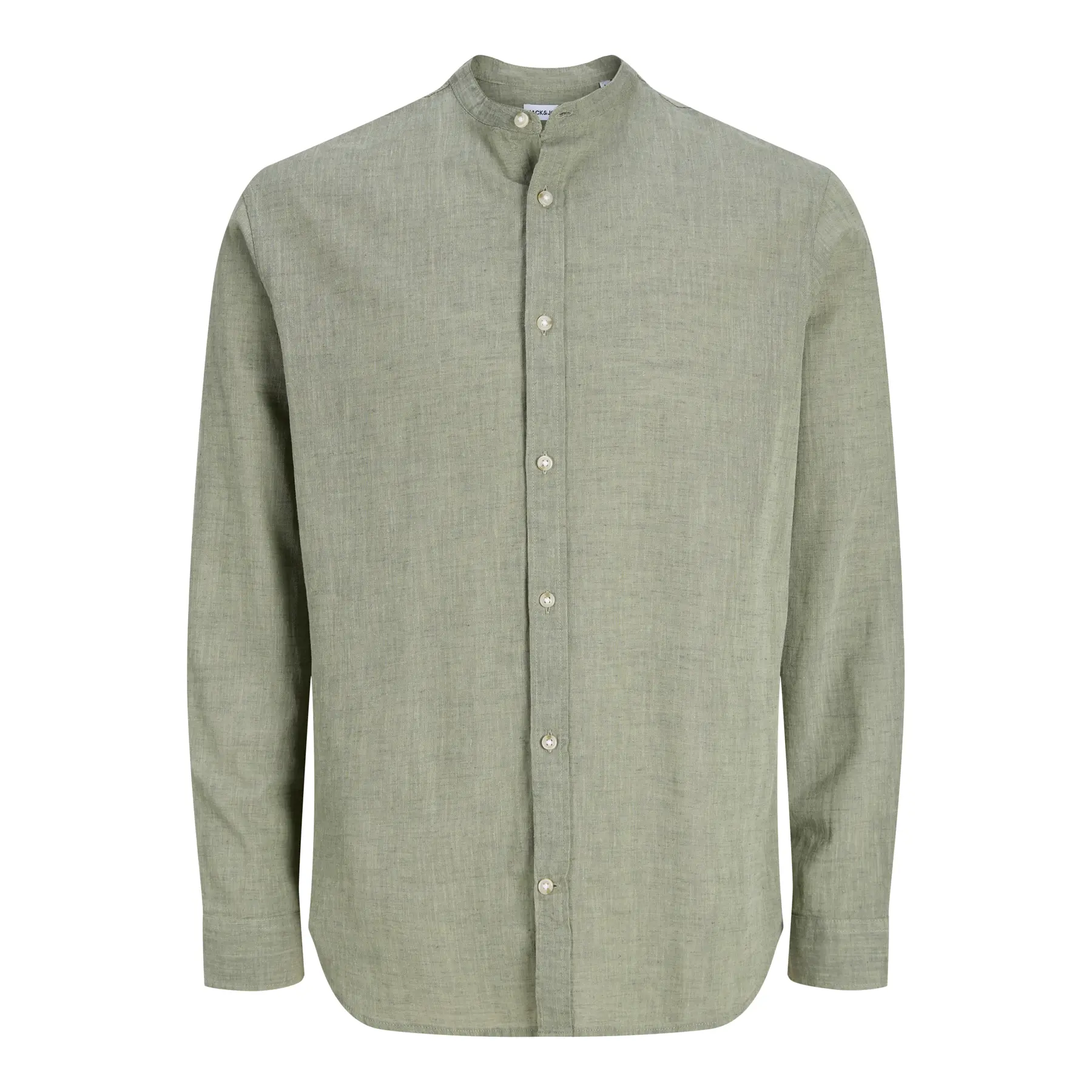 Camicia a maniche lunghe con bottone Jack & Jones Summer Linen