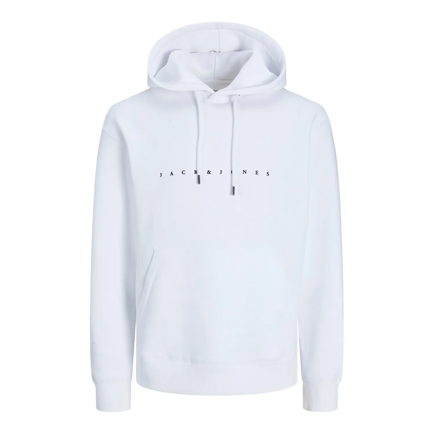 Jack & Jones White Hoodie Star