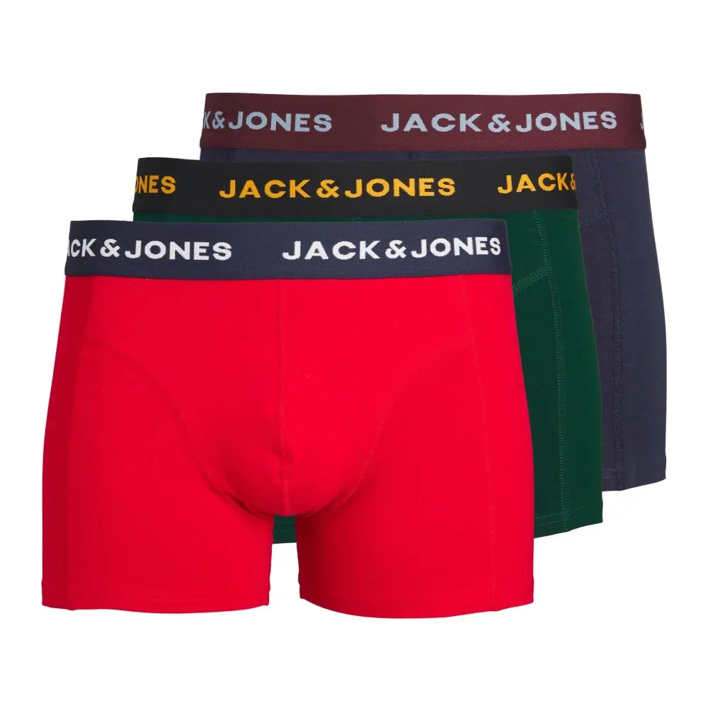 Jack And Jones Men's James 3-Pack Boxer Trunk - - 2X Large - Image 3