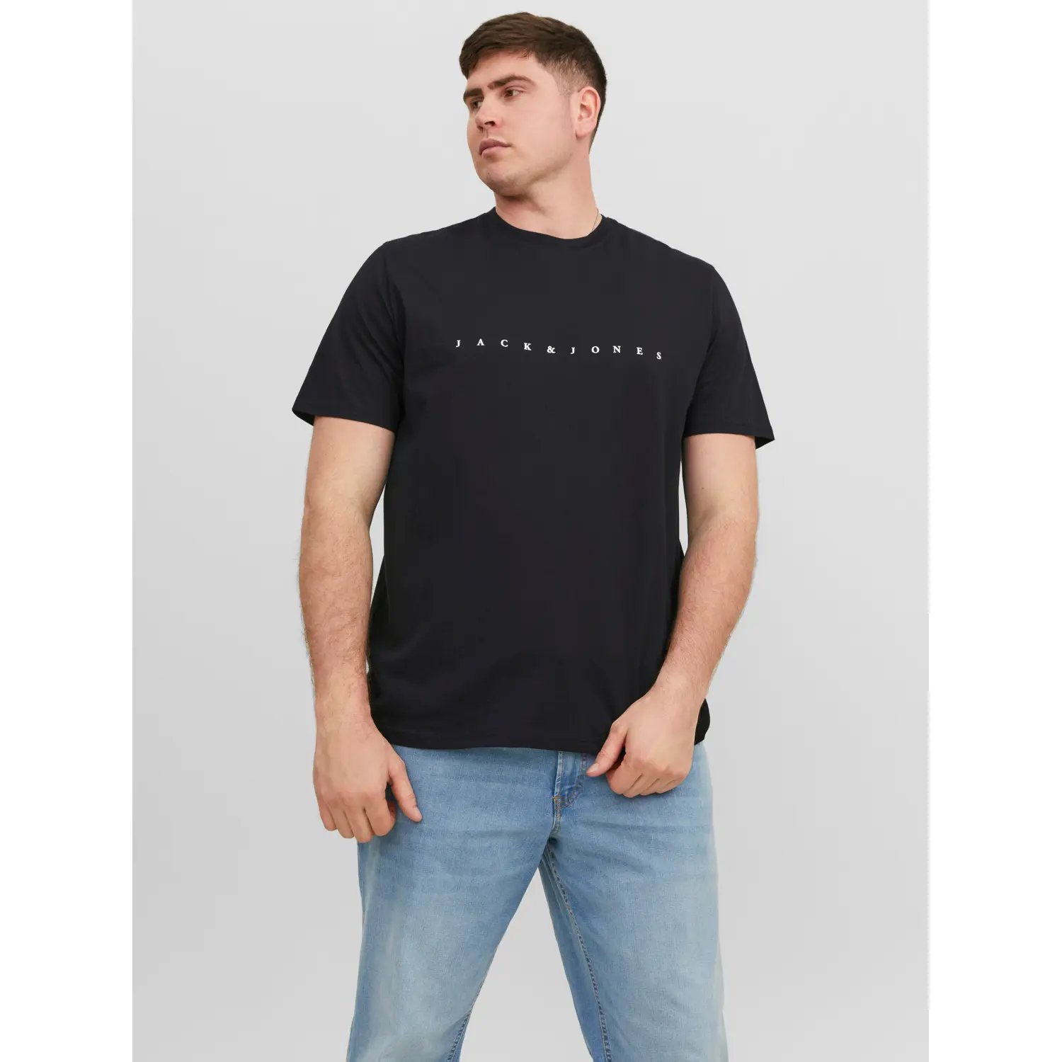 T-Shirt in Übergröße Jack & Jones Star
