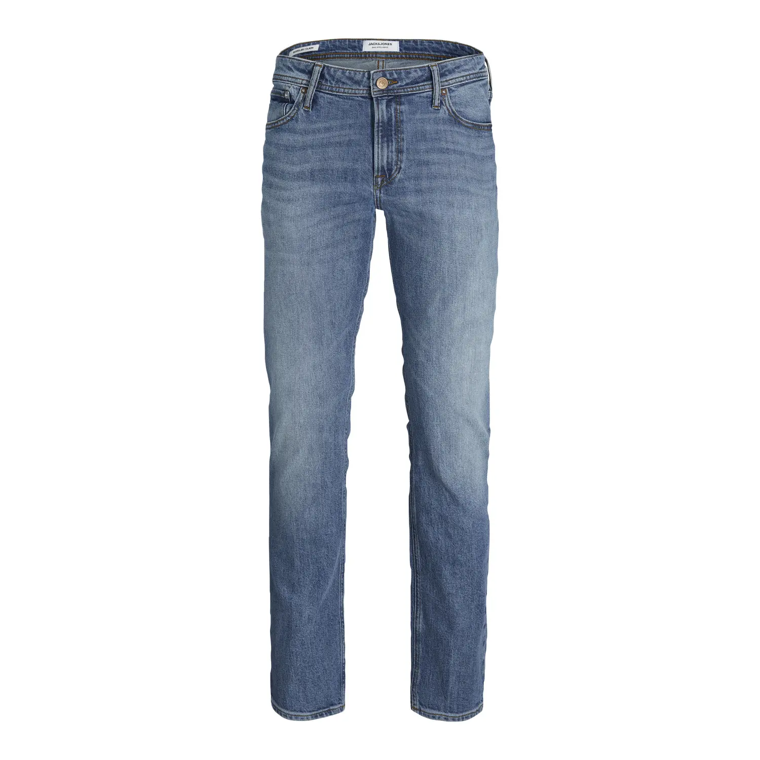 Jack & Jones Men's Blue Straight Jeans Clark Original 416