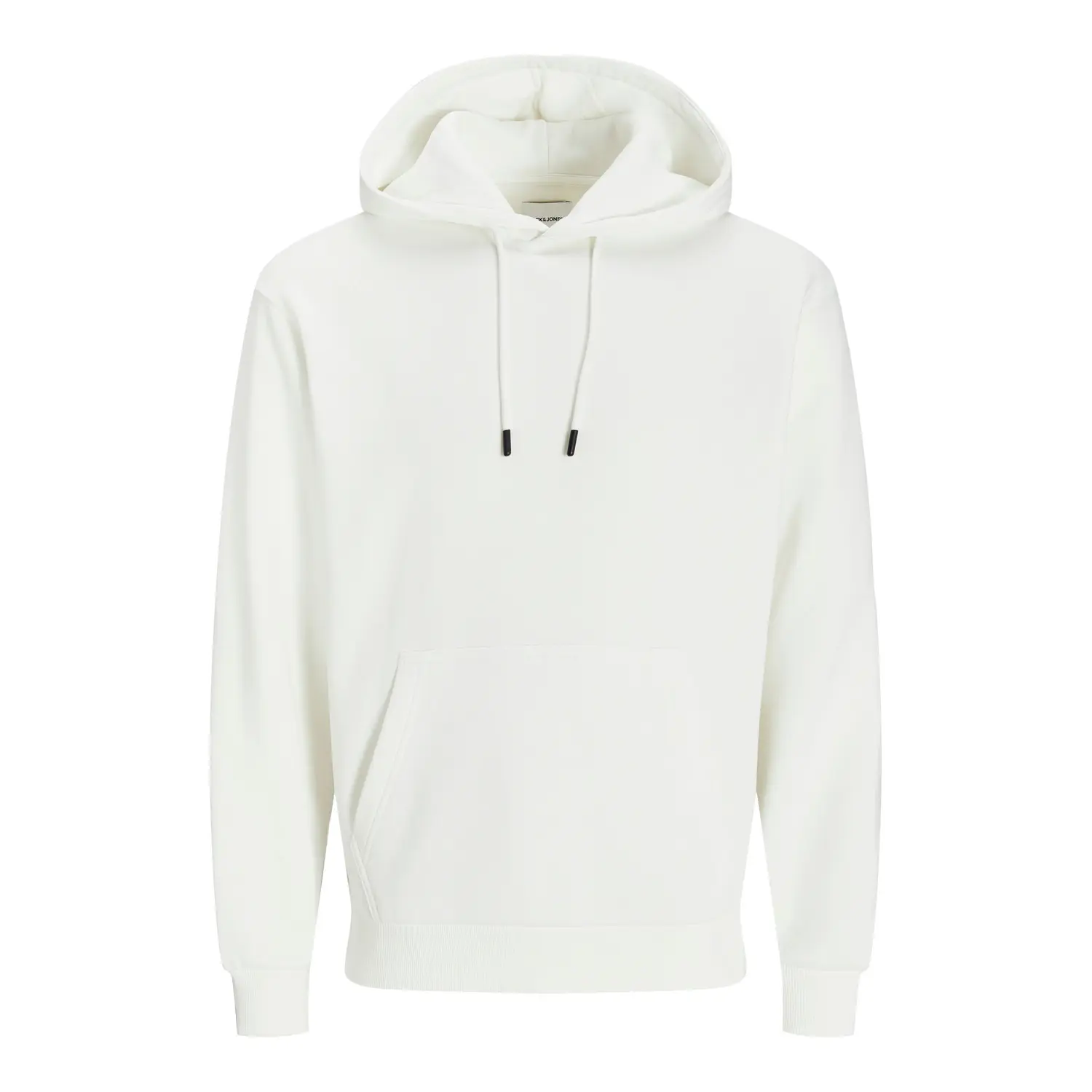 Jack & Jones White Hooded Sweatshirt Bradley