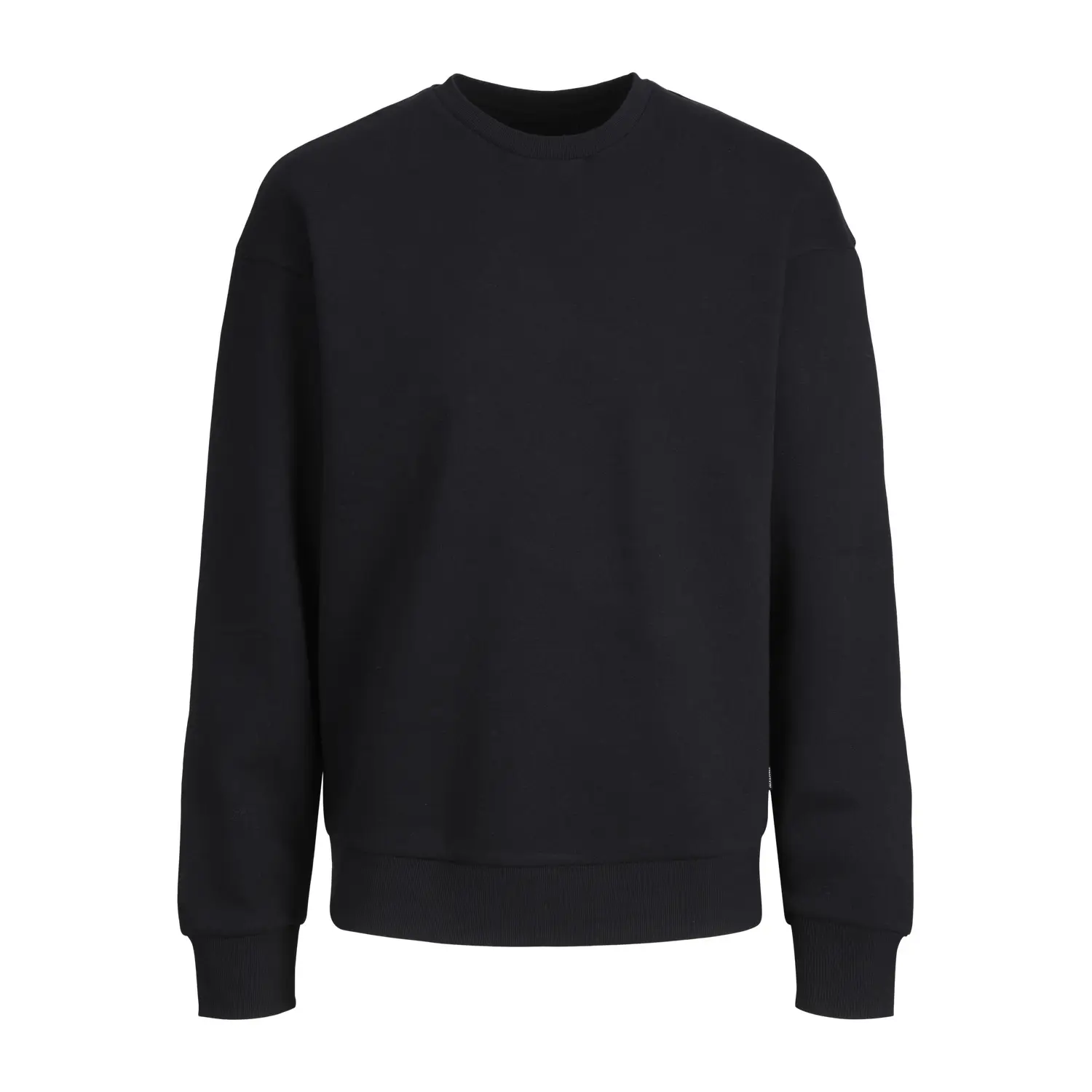 Jack & Jones Black Jjebradley Large Size Sweatshirt