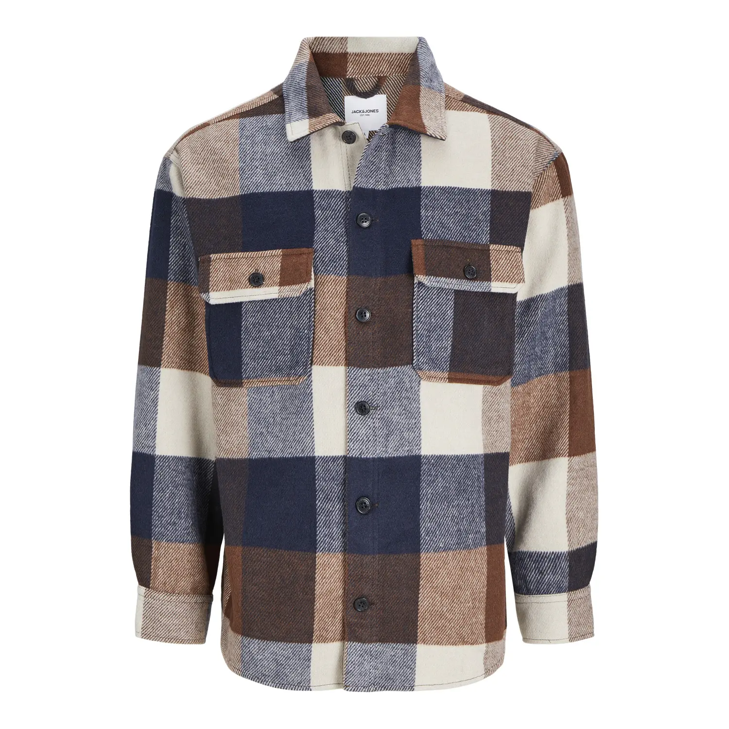 Camicia a maniche lunghe Jack & Jones Ebradley Ollie Pls