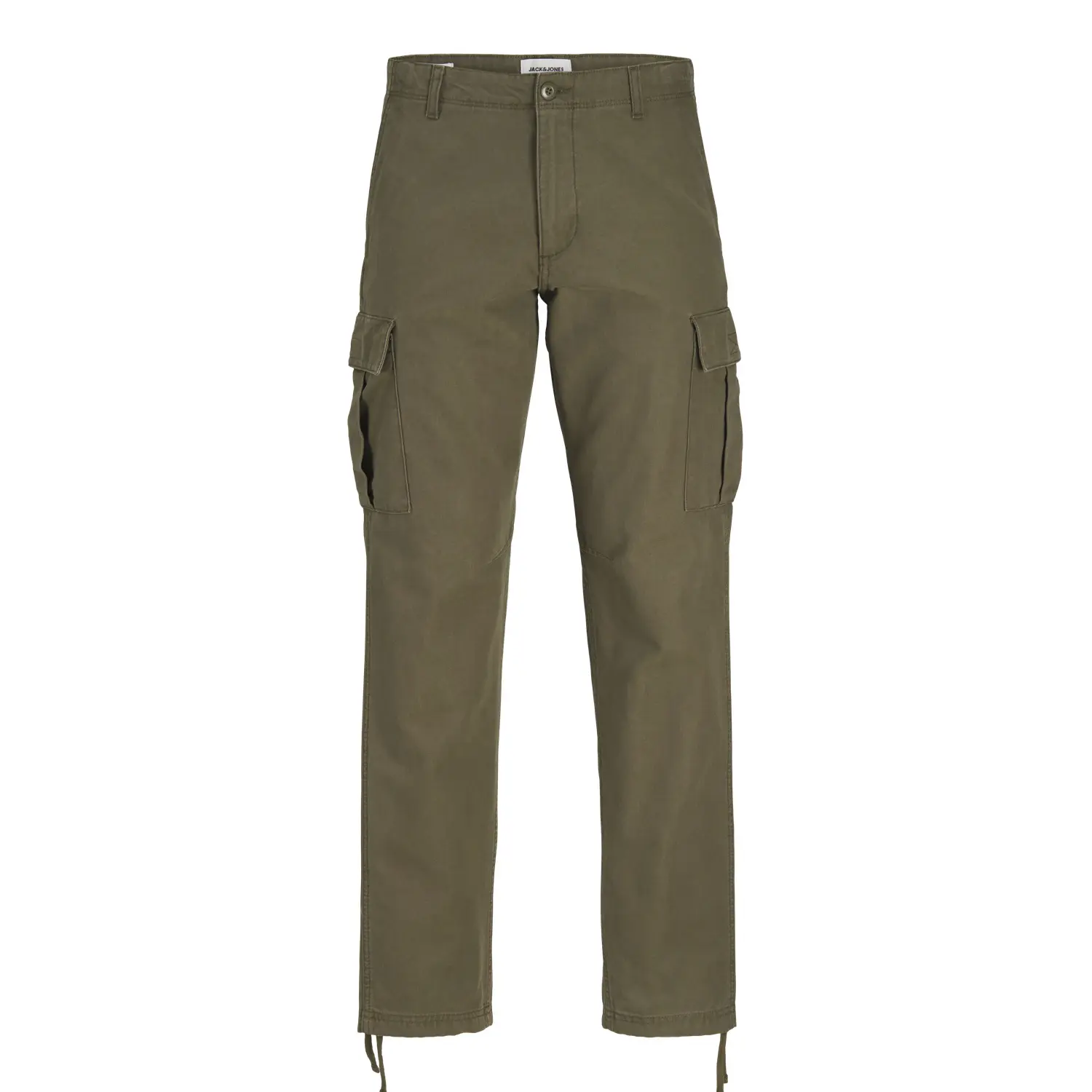 Jack & Jones Green Cargo Trousers Kane Barkley