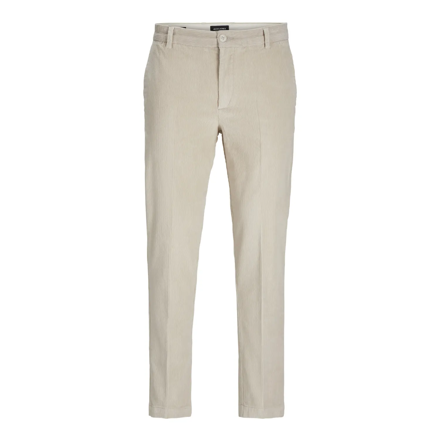 Jack & Jones Uomo Beige Pantaloni Chino Ace Corduroy
