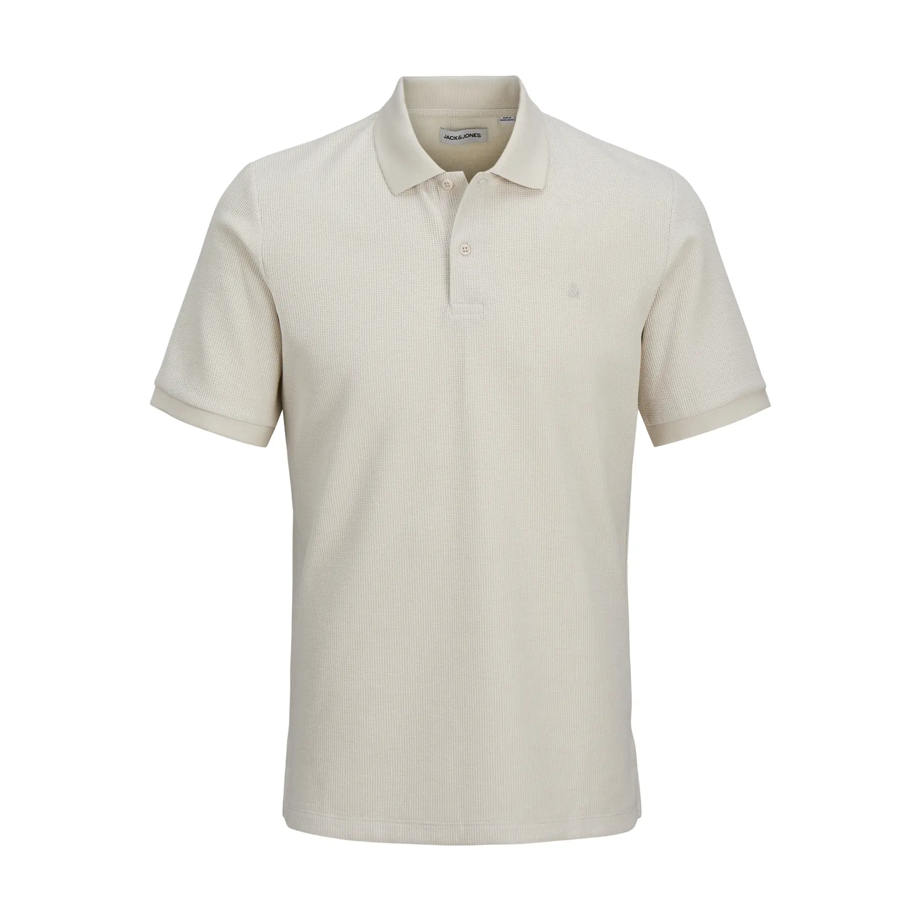 Jack & Jones Herren Weiß Polo-Shirt Austin