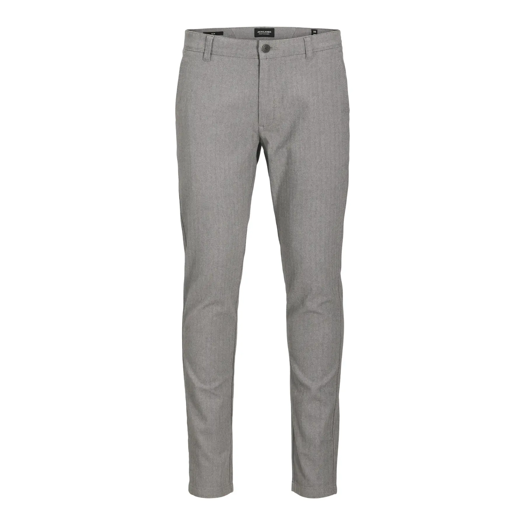 Jack & Jones Grey Chino Trousers Marco Bowie