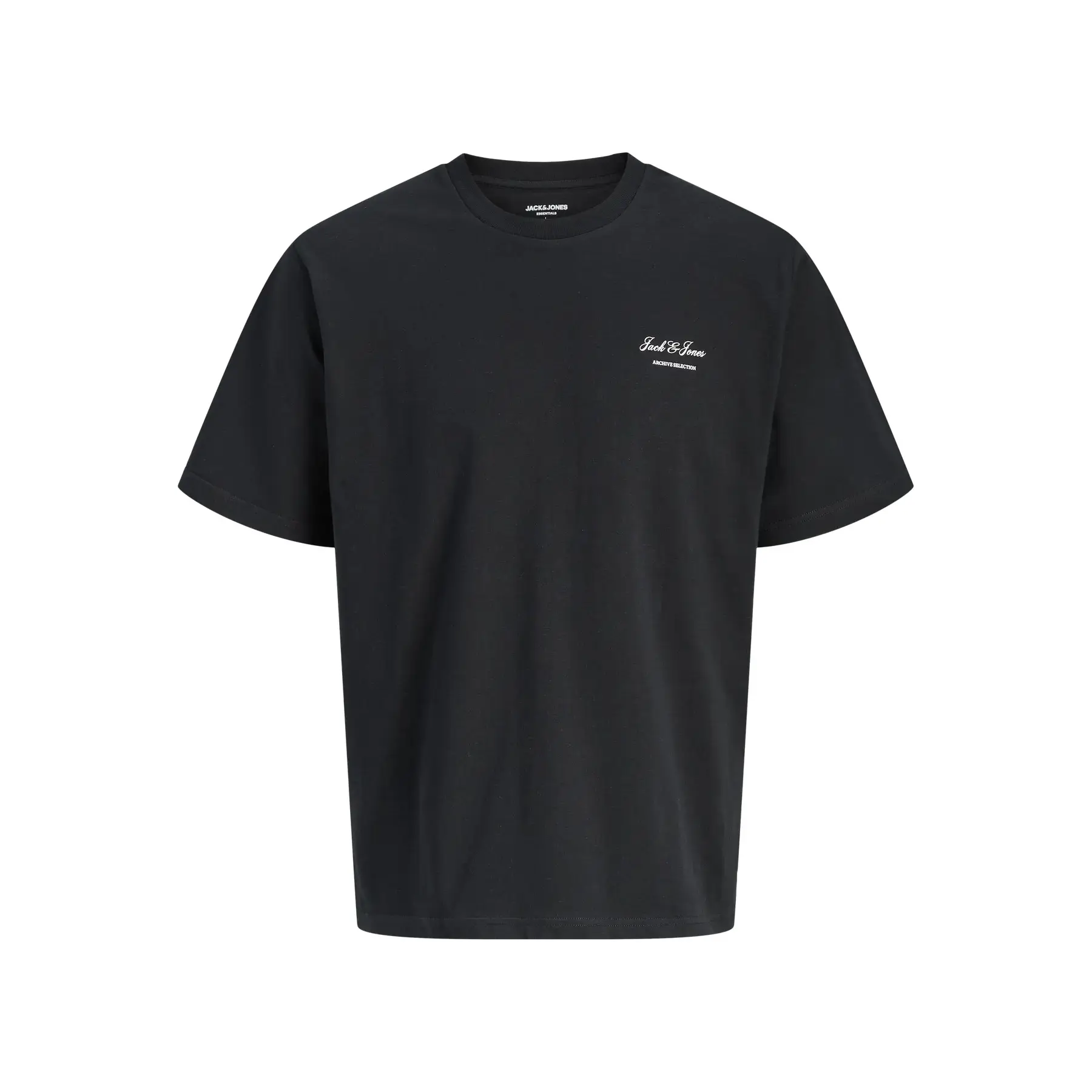 Jack & Jones Black Graphic T-Shirt Archive