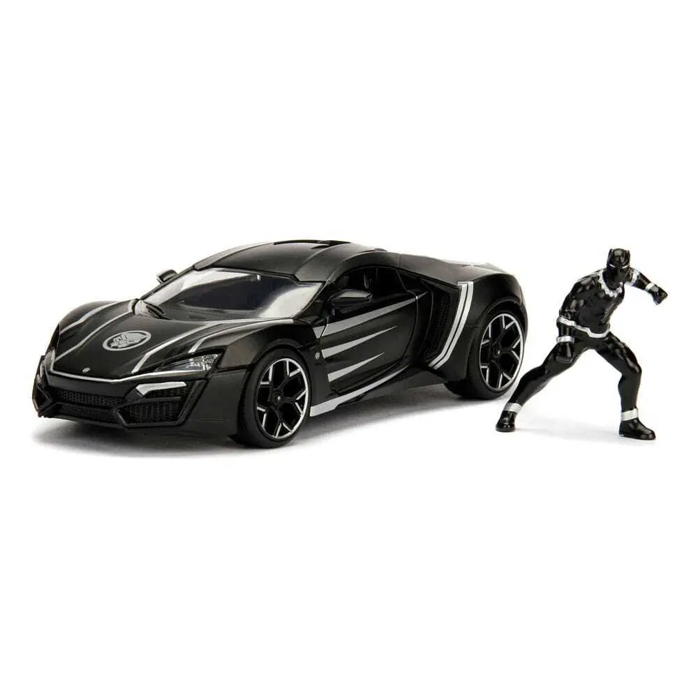 Auto Spiele Jada Toys Avengers Lykan Hypersport Black Panther 1/24