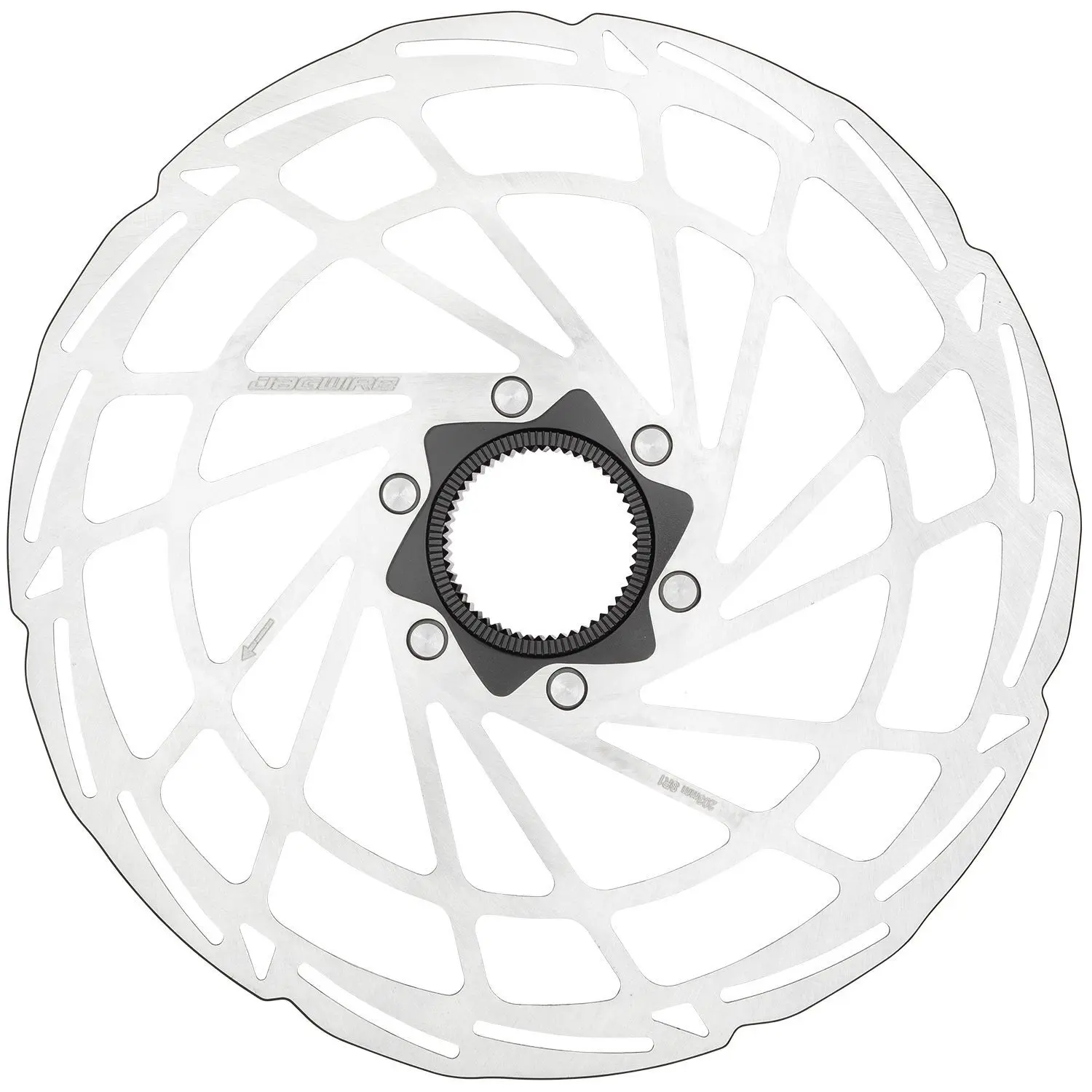 Disco freno per bicicletta JAGWIRE Sport SR1 Centerlock 220mm