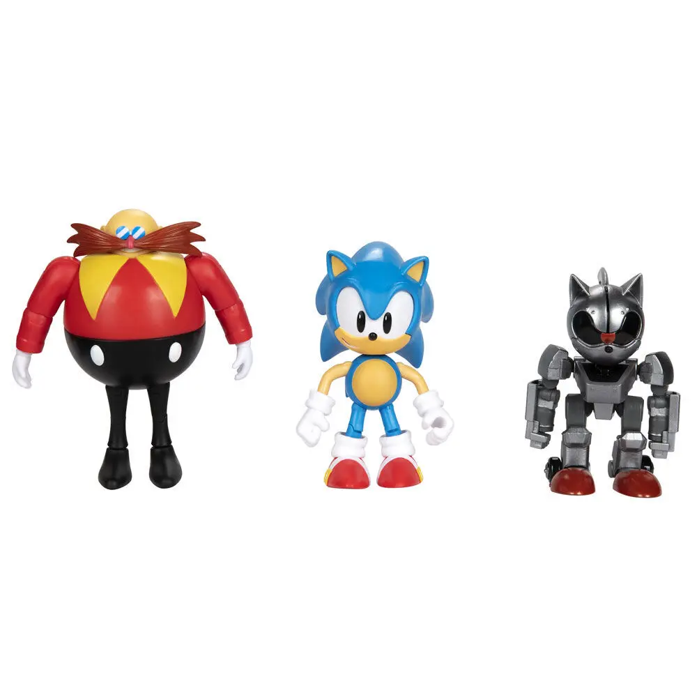 Figurine Jakks Pacific Sonic The Hedgehog 30th Anniversary (x3) Figurine Jakks Pacific Sonic The Hedgehog 30th Anniversary (x3)