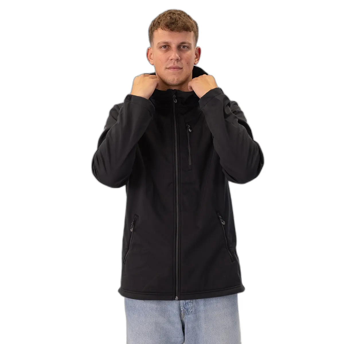 Softshell jas met capuchon Jako Premium