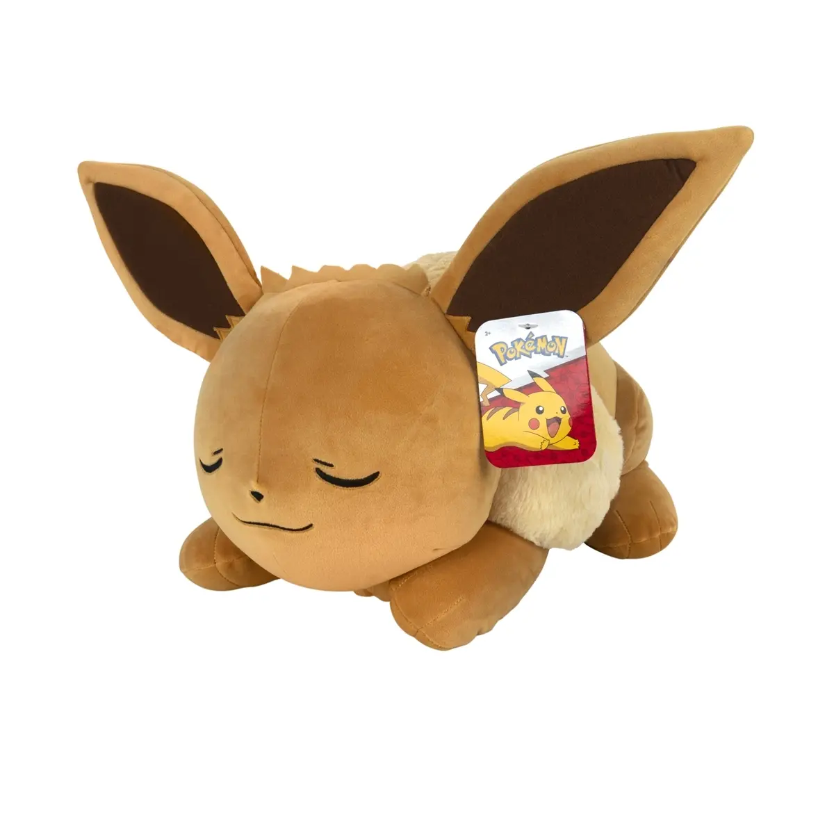 Pokémon Blanc Peluche Evoli Dormante 45Cm - Image 3
