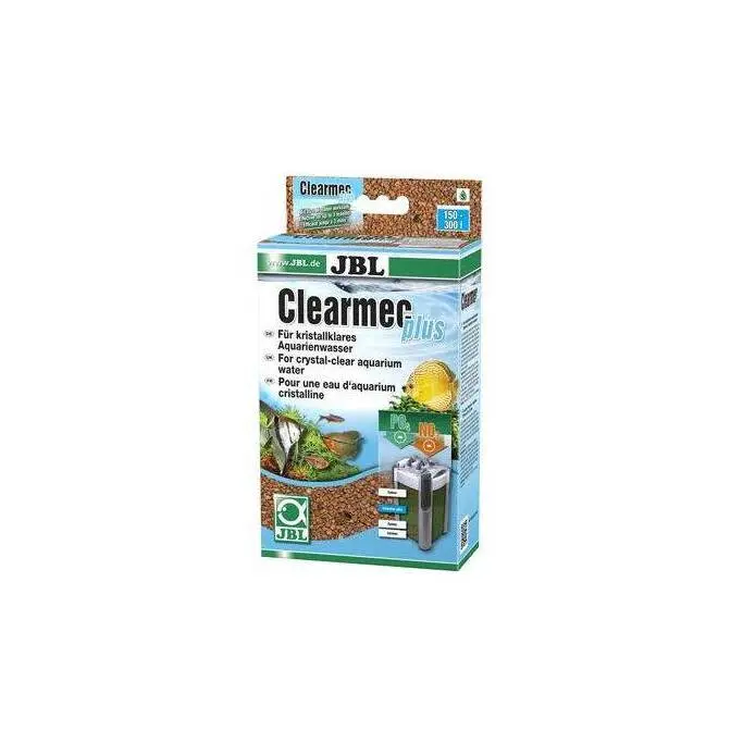 Filter media in the jbl clearmec aquarium