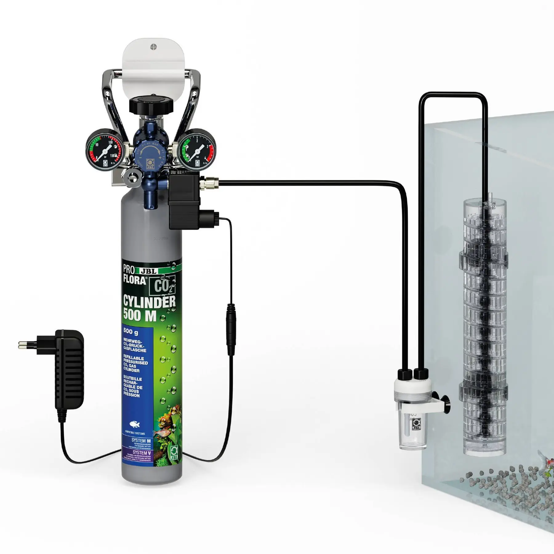 Jbl Proflora Co2 Düngeanlage Advanced Set M Mit Nachabschaltung... - Image 4