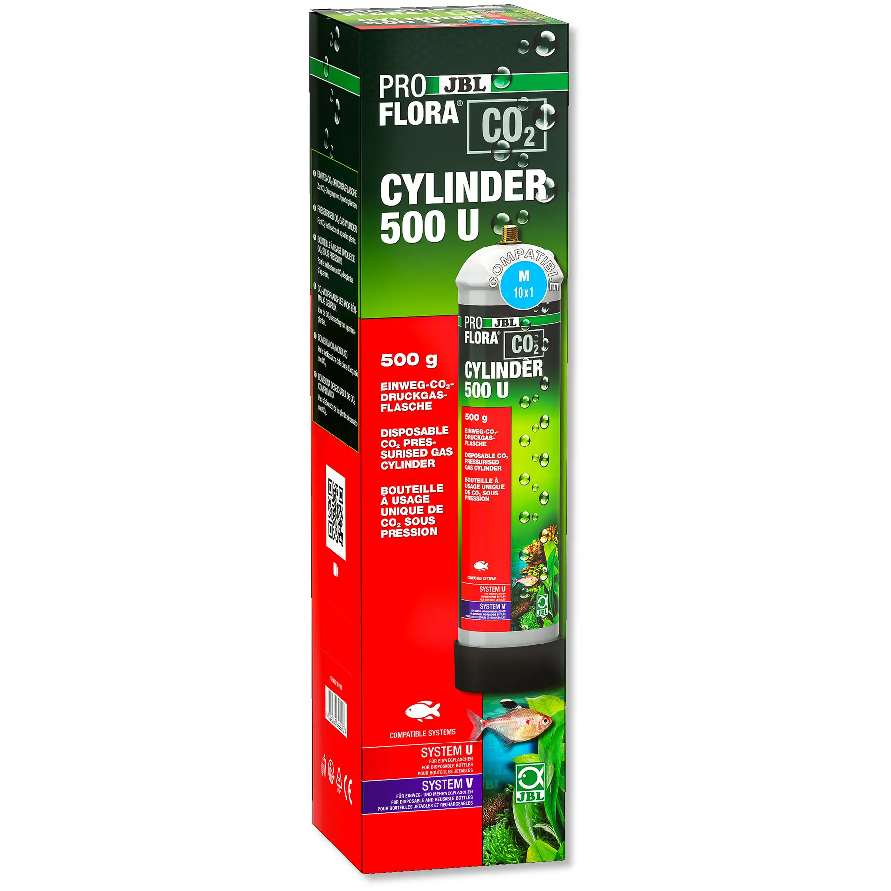 Jbl Aquaristik Und Terraristik Silber/Grau Proflora Co2 Cylinder (Wasseraufbereitung Aquarium), Aquarium Pflege - Image 5