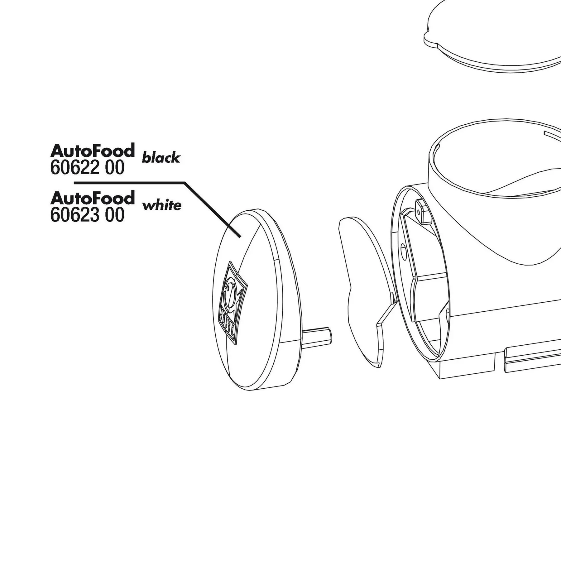 Endstück JBL AutoFood