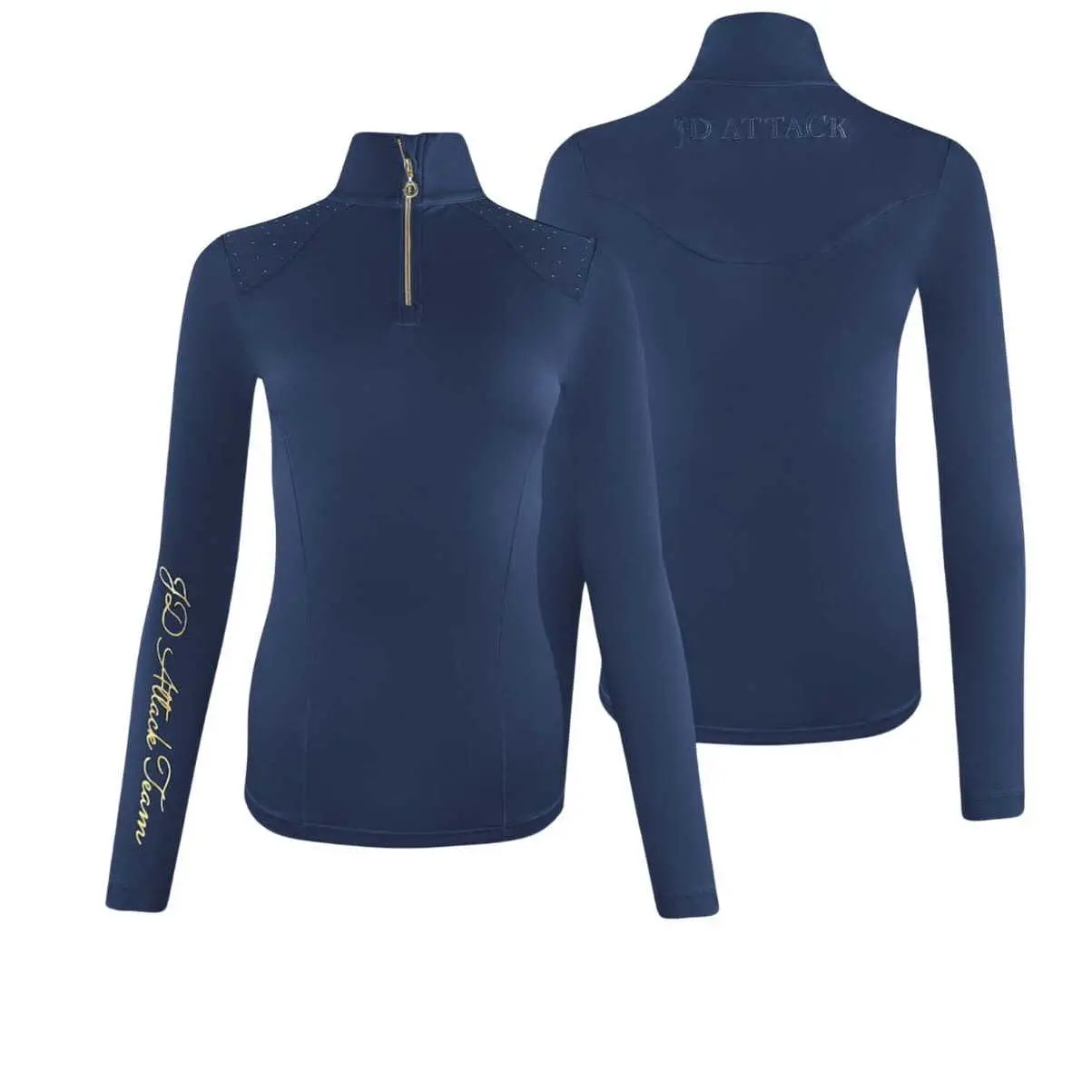 Technical long-sleeve riding top for women JD Attack Cilla