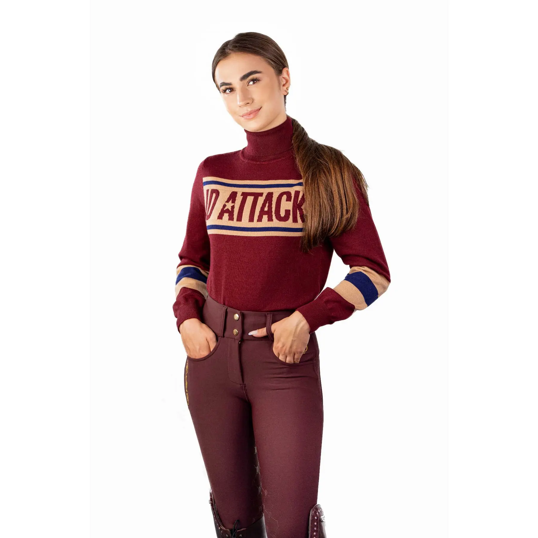 Women's turtleneck sweater JD Attack Zenya