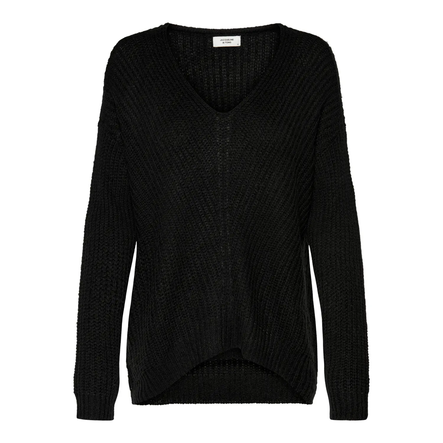 JdY, Damen, Pullover, V-Ausschnitt Strickpullover, Schwarz, (XS) - Bild 2